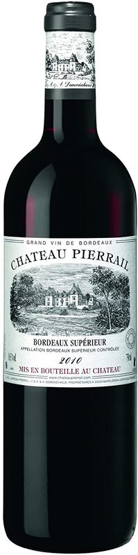 Château Pierrail Bordeaux Superieur 2010 0,75 l