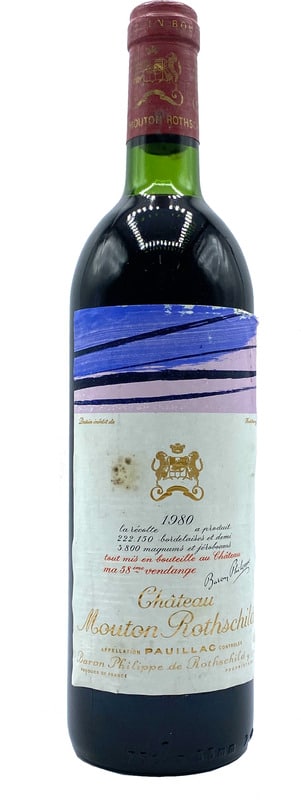 Chateau Mouton Rothschild 1980 0,75 l
