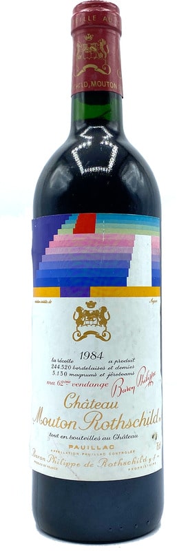 Chateau Mouton Rothschild 1984 0,75 l