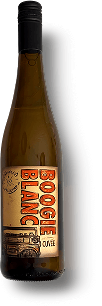 Boogie Blanc-flaske Boogie Blanc Wine Bottle